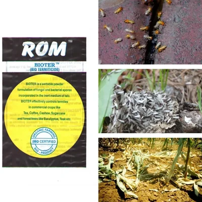 ROM 3 kg Bioter Bio Pesticide | Used to Control Termites in Crops